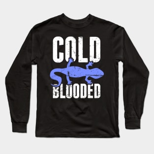 Cold Blooded | Leopard Gecko Graphic Long Sleeve T-Shirt